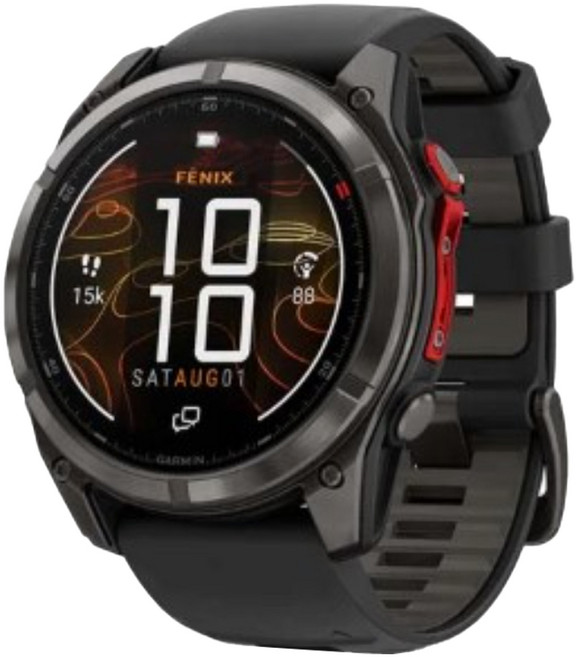 GARMIN fenix 8 Pro MicroLED 智慧手錶 1.4吋 GPS 石墨黑 藍牙 51mm 全方位戶外進階