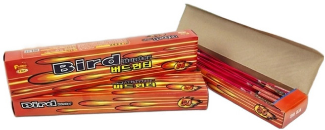 원스타 조류퇴치용 피리 소리 파워 폭죽, 혼합색상, 150개