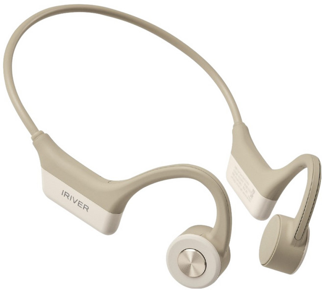 아이리버 초경량 골전도 v5.3 블루투스 이어폰, Beige, Eiger Opera Sports X3 RUN