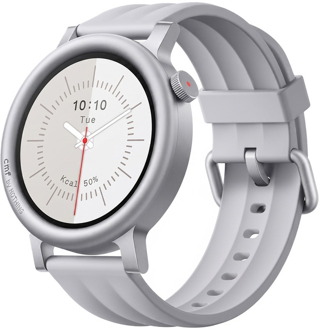 NOTHING Watch 3 Pro 智慧手錶 圓形 1.43" IP68 銀色 GPS + Bluetooth