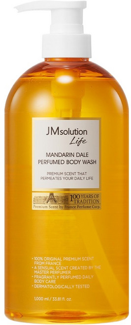 JMsolution Life Rosy Dew 香水沐浴乳 花果香, 1個, 1L