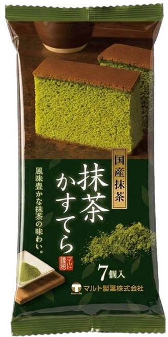 마루토세이카 말차 카스테라, 170g, 1개
