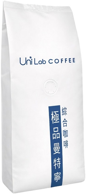Uni Lab COFFEE 極品曼特寧咖啡豆, 450g, 1個, 全豆咖啡(未研磨)