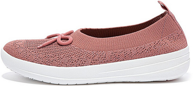 fitflop 女款 Uberknit 蝴蝶結芭蕾懶人鞋