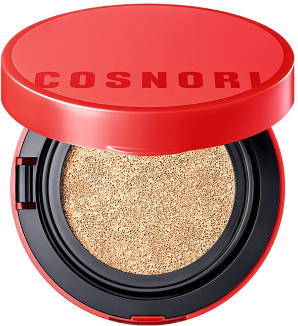 COSNORI IRON FIT 遮瑕氣墊粉餅 SPF50+ PA++++ 15g, 1.5 香草, 1個