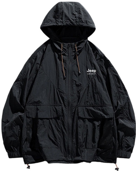 JEEP SPIRIT 男女通用 防水 防風 登山連帽戶外夾克