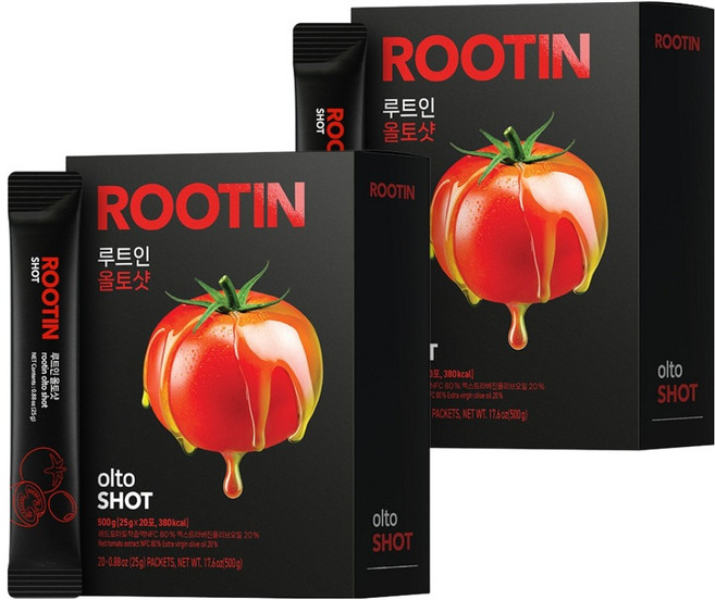 루트인 올토샷 20p, 500g, 2개
