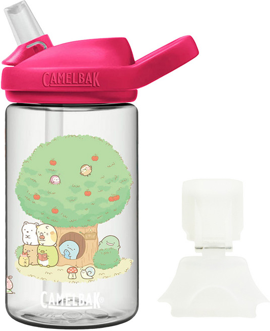 CAMELBAK eddy+ 400ml 兒童吸管運動水瓶 + 防塵蓋 角落小夥伴 蘋果樹洞 全新改款 1個