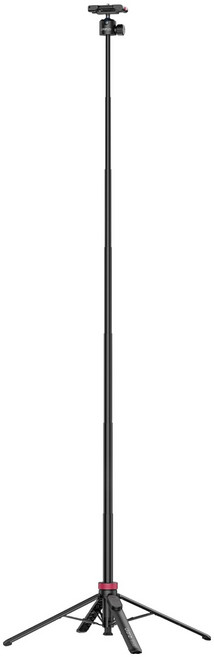 울란지 카메라 스마트폰 겸용 블루투스 자동오픈형 삼각대, 1개, 블랙, MT-44
