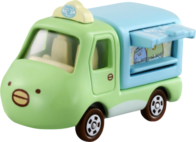 TAKARA TOMY DREAM TOMICA 角落小夥伴 企鵝小貨車 冰淇淋店 TM12539, 1個