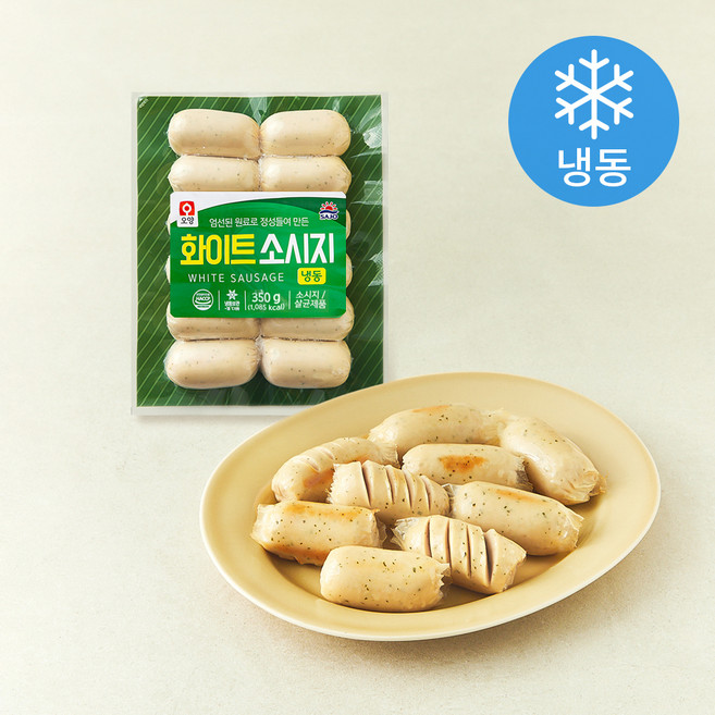 사조오양 화이트 소시지 (냉동), 350g, 1개