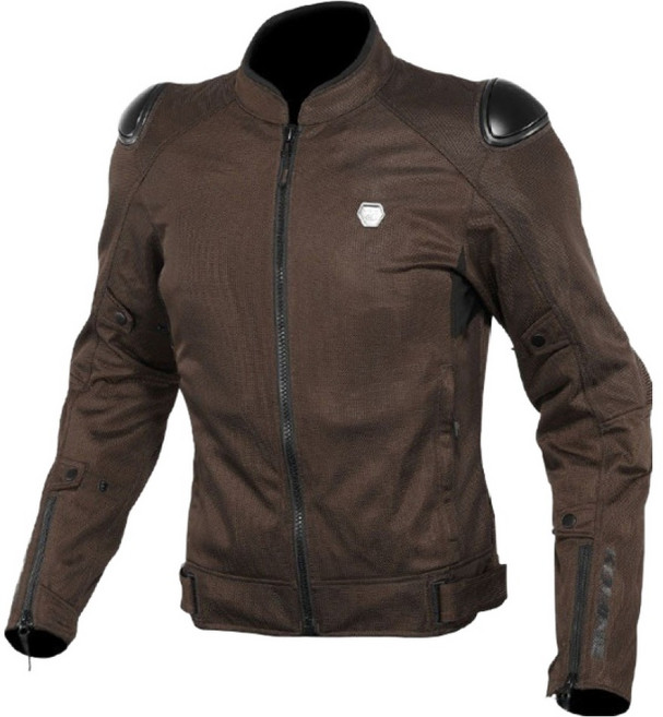 KOMINE 網眼夾克 JK-147, DEEP-BROWN