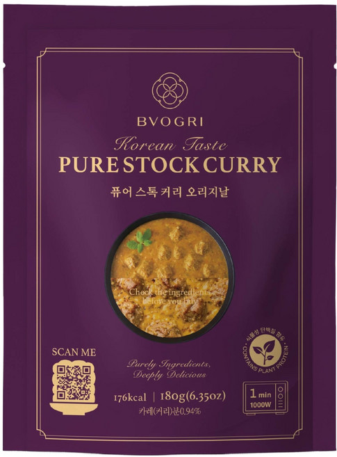 데이웰즈 퓨어 스톡 커리, 180g, 1개