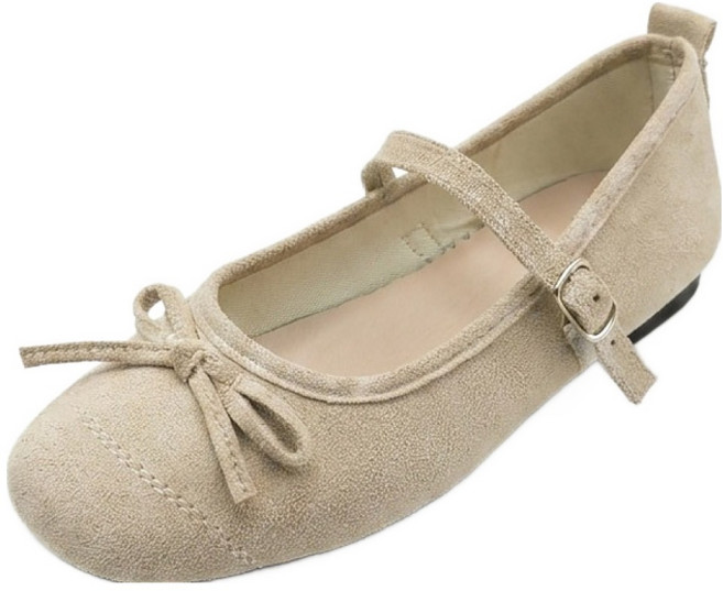 shoes& 女款瑪莉珍蝴蝶結平底鞋 sn239