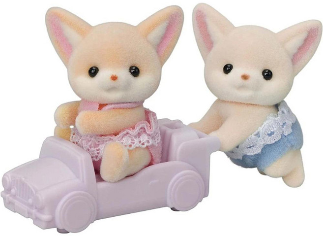 EPOCH Sylvanian Families 森林家族 耳廓狐雙胞胎 EP14965, 1個
