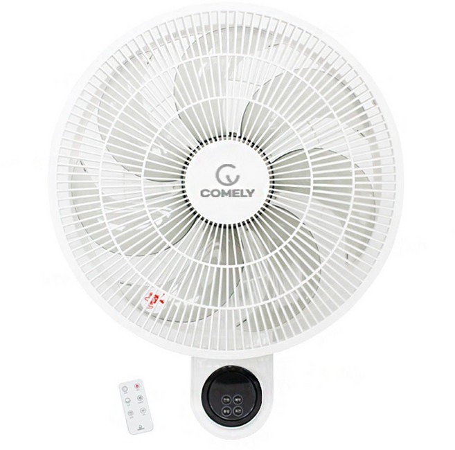 COMELY APPLIANCE 家用 辦公室用 低噪音 遙控 壁掛式 定時 風扇循環扇 電風扇 混合色, CYF-R6060D