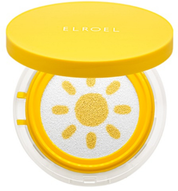 엘로엘 팡팡 옐로우 빅 톤업 선쿠션 플러스 SPF50+ PA++++, 25g, 1개