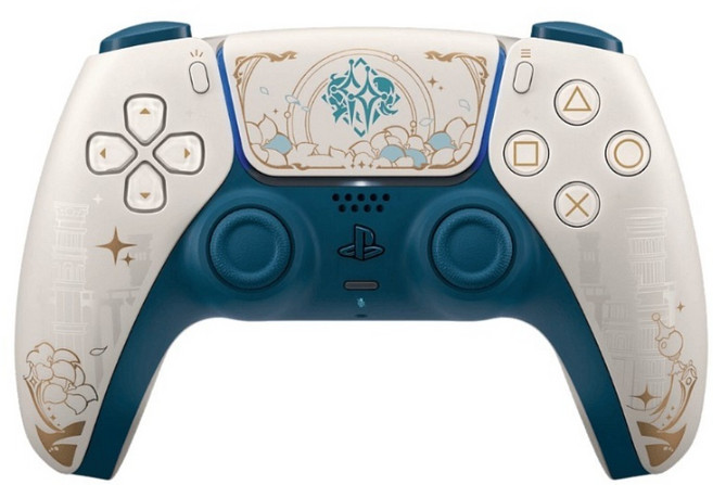 PlayStation PS5 DualSense 無線控制器 原神, 1個, CFI-ZCT2G