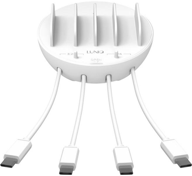 UNIQ 超高速 PPS / PD 4埠多功能充電器 Type-C 4p LQ-370