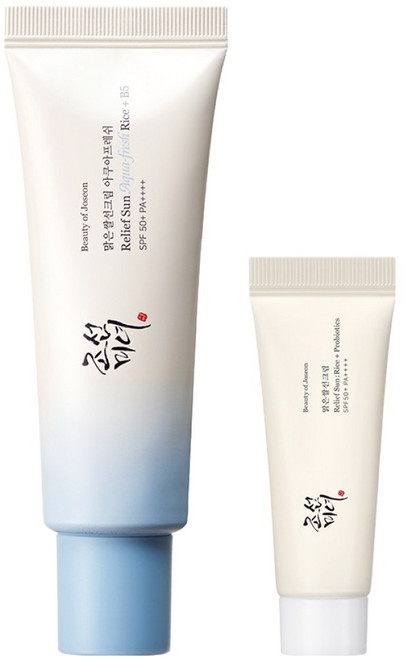 3위 - 조선미녀 디럭스 세트 맑은쌀 선크림 아쿠아프레쉬 50ml + 맑은쌀 선크림 10ml 세트, 1세트