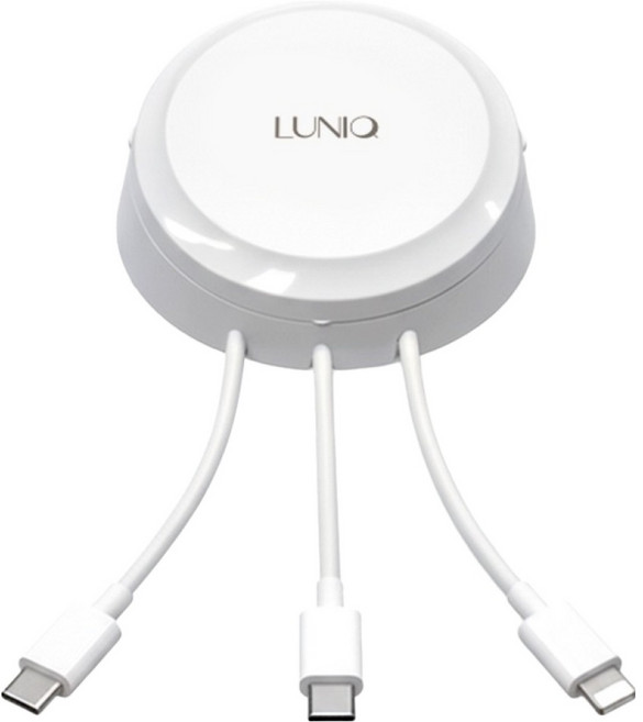 Lunique QC 3.0 3埠高速多功能充電器 Type-C 2p + Apple 8-pin LQ-330 隨機出貨