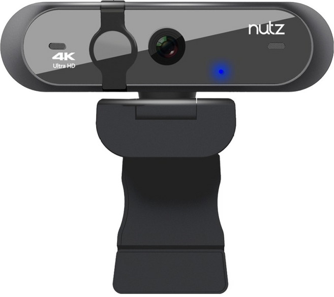 Nutz 4K 800만 화소 고화질 웹캠, 블랙, NUTZ UHD2160L