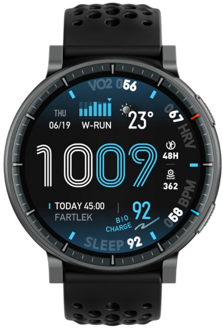 amazfit 華米 Active max 智慧手錶, 黑色, 1.5吋, GPS