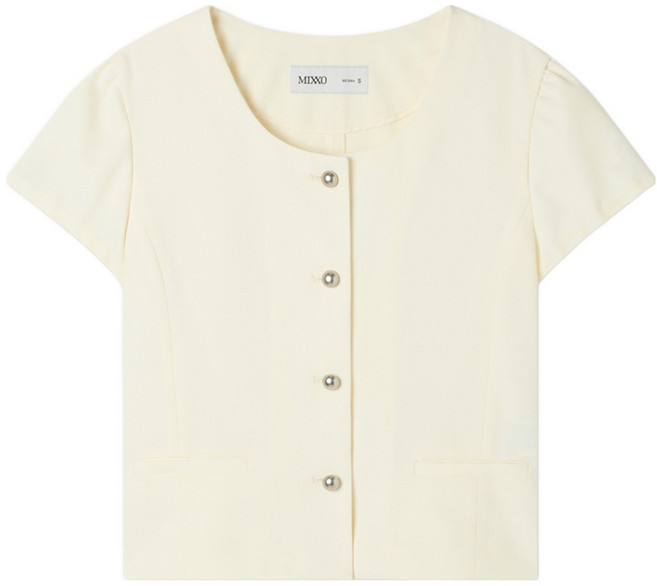 MIXXO 女款包肩短袖外套