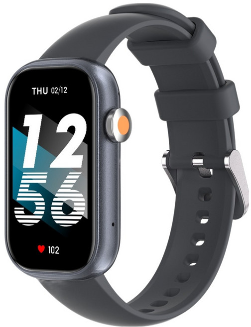 와피크 한글판 블루투스 스마트워치 X3, 실버, 3.7cm, GPS + 블루투스