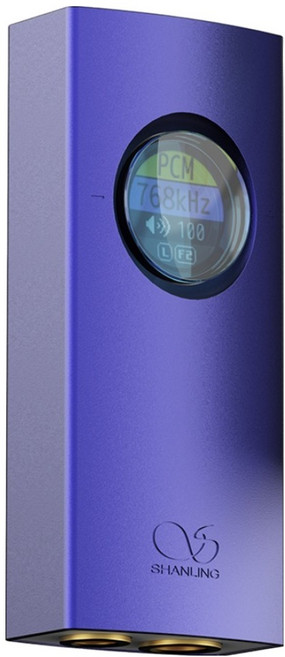 샨링 포터블 USB DAC C타입 고음질 헤드폰 앰프 꼬다리 퍼플, UA1 II Purple