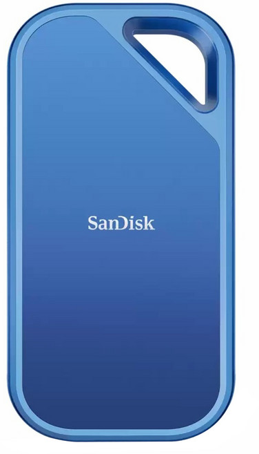 SanDisk 晟碟 CREATOR PRO SSD 行動固態硬碟, 藍色, 2TB