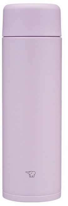 ZOJIRUSHI 象印 不鏽鋼 一體式中栓保溫保冷杯 SM-ZB48E, VA 粉紫色, 1個, 480ml
