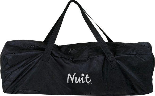 Nuit 努特 直開拉鍊收納袋 樂芙椅適用 NTC95D 90 x 27 x 18 cm, 黑色, 1個, 1層