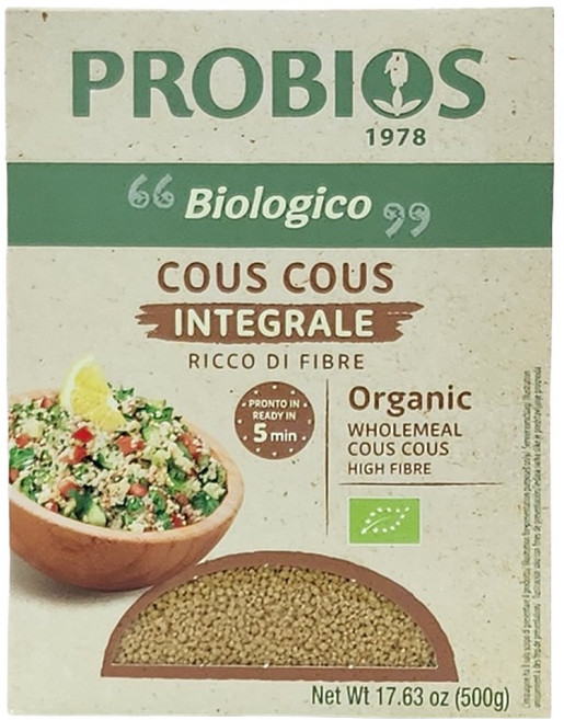 프로바이오스 유기농 통밀 쿠스쿠스, 500g, 1개