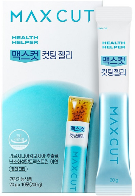 헬스헬퍼 맥스컷 컷팅젤리 10p, 200g, 1박스