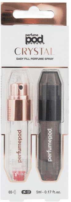TRAVALO 水晶雙入組按壓式補充香水分裝瓶 5ml 2件組