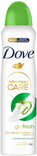도브 데오드란트 스프레이 큐컴버&그린티향, 1개, 150ml