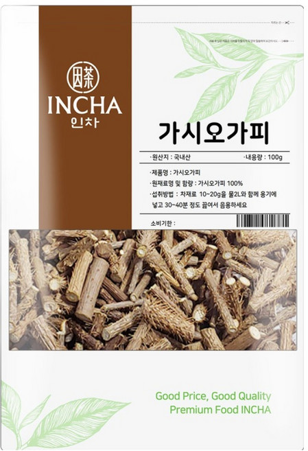 인차 가시오가피, 100g, 1개