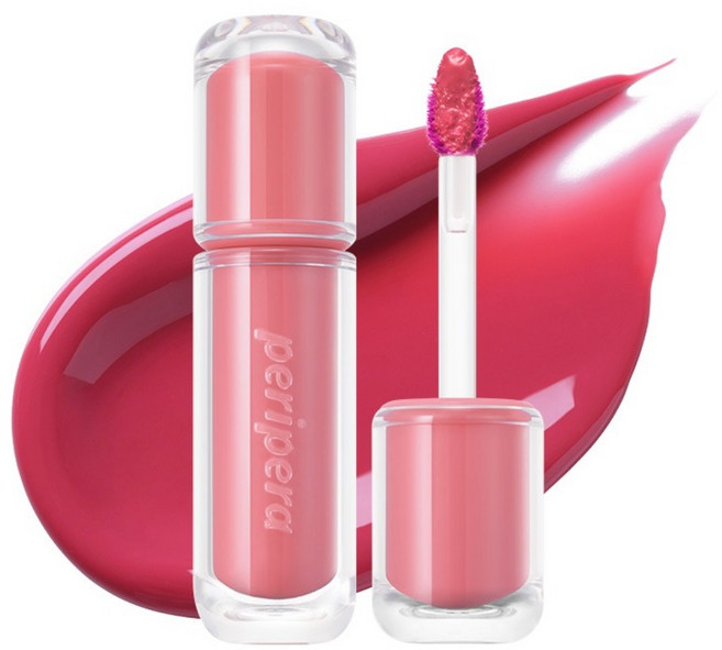 peripera 晶亮水光唇釉 2.0, 07 心動梅果, 1個