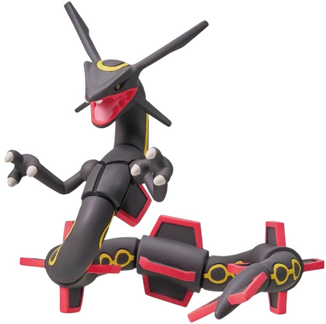 TAKARA TOMY Pokemon 寶可夢 ML-31 烈空坐 黑色 PC91372, 1個