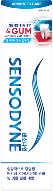 SENSODYNE 舒酸定 舒酸定 敏感與牙齦護理牙膏