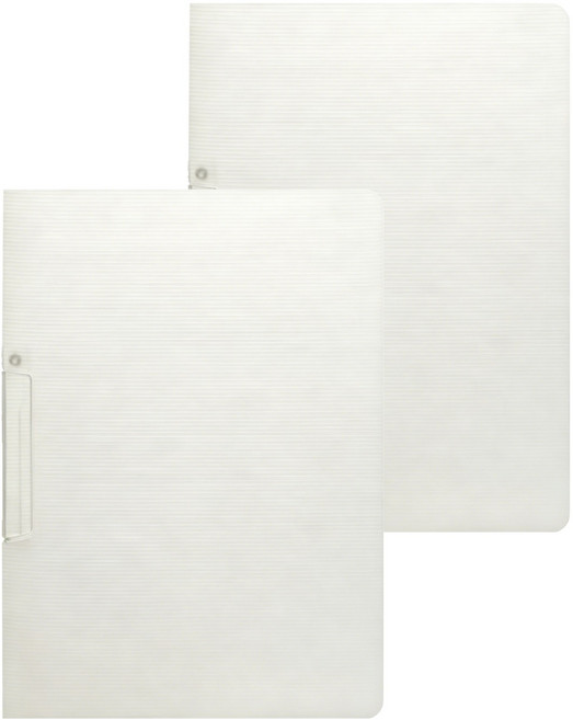 BEAUTY DISPLAY 美得像專櫃 資料夾2件組 22.7 x 31.6 x 0.5cm, 磨砂半透明, 1套