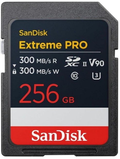 SanDisk 晟碟 公司貨 Extreme Pro SDXC 300MBs 記憶卡, 1個, 256GB