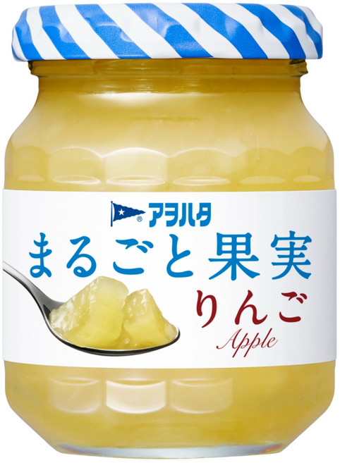 Aohata 蘋果果醬 無蔗糖, 125g, 1個