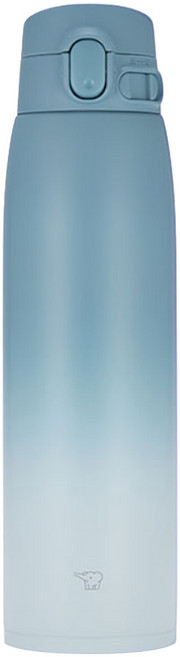 ZOJIRUSHI 象印 不鏽鋼真空彈蓋式 漸層保溫保冷杯 SM-VH95, GZ 漸層青, 1個, 950ml