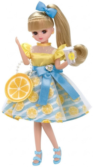 TAKARA TOMY Licca 莉卡娃娃 清爽檸檬甜心莉卡洋娃娃 LA21789, LD-06, 1個