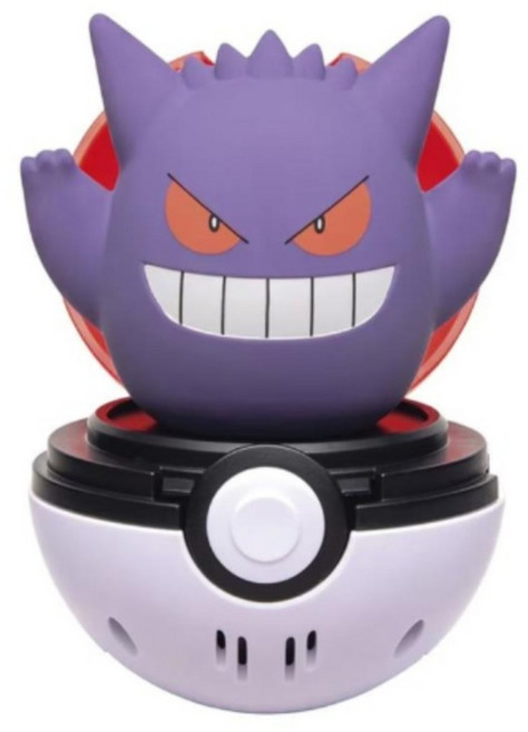 TAKARA TOMY PoKeMoN 寶可夢 彈彈有聲精靈球 耿鬼公仔 PC93891, 1個