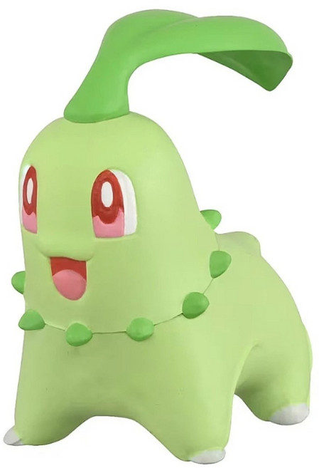 TAKARA TOMY PoKeMoN 寶可夢 MONCOLLE 菊草葉公仔 PC99631, 1個