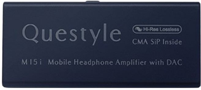 퀘스타일 오디오 ESS 플래그쉽 칩셋 3.5mm 4.4mm 꼬다리 휴대용 DAC AMP 블루, M15i