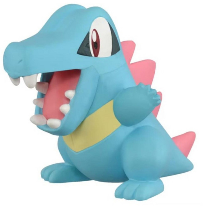 TAKARA TOMY PoKeMoN 寶可夢 MONCOLLE 小鋸鱷公仔 PC99632, 1個